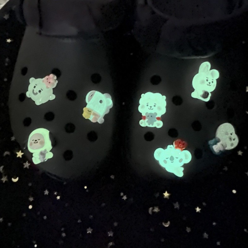 Decor Lighting Online - BT21 cartoon-stijl instapschoenen met decoratieve nachtlampjesgespen