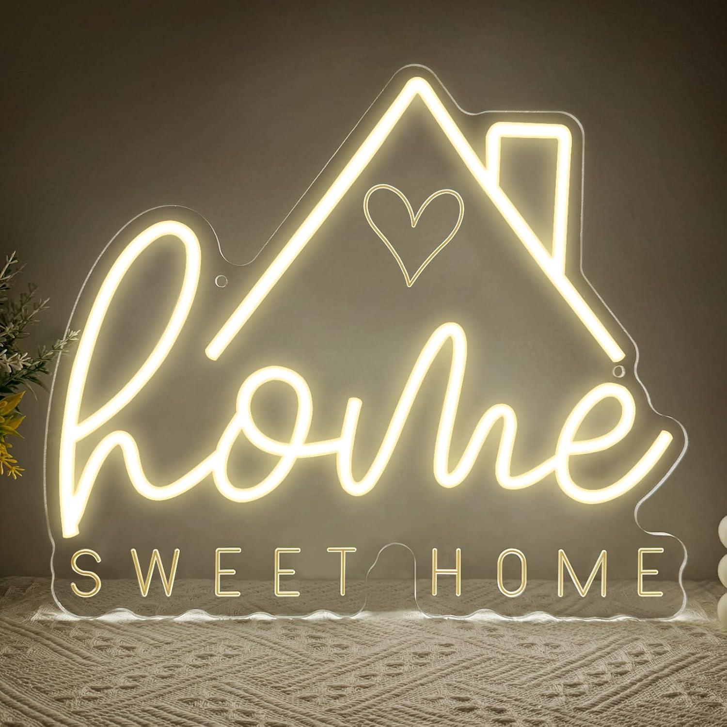 Lighting Decor Room - Zoet Thuis Neonbord USB Dimbare LED