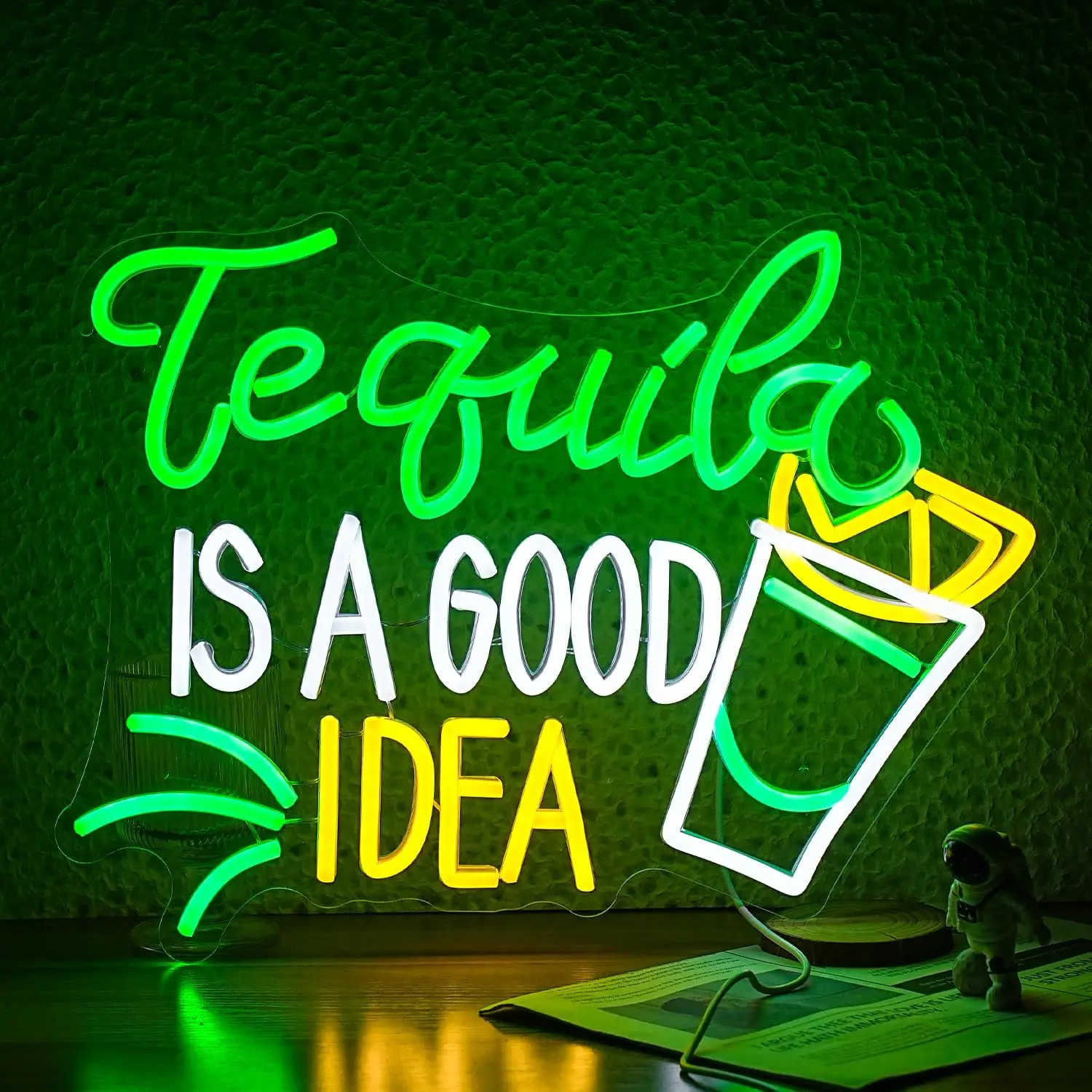 Lighting Home Decor Ideas - Tequila is een goed idee neonbord