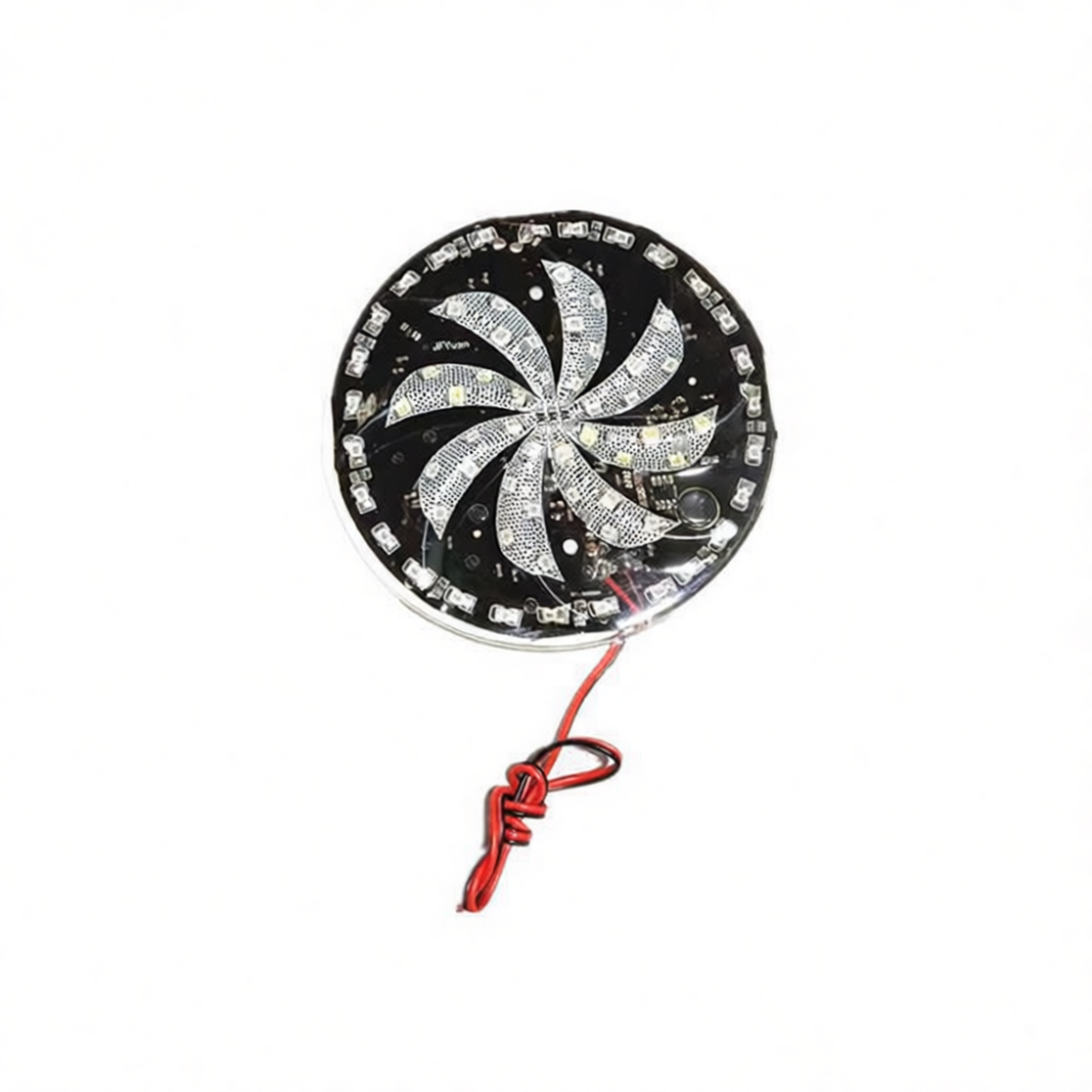 Decor Kart Lighting - 12V Universele LED Windmolenlamp Multicolor Knipperende