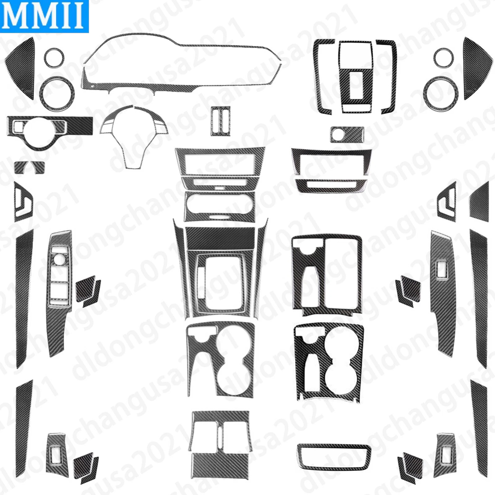 Lighting Decor Inc - 62 Stuks Real Carbon Fiber Kit