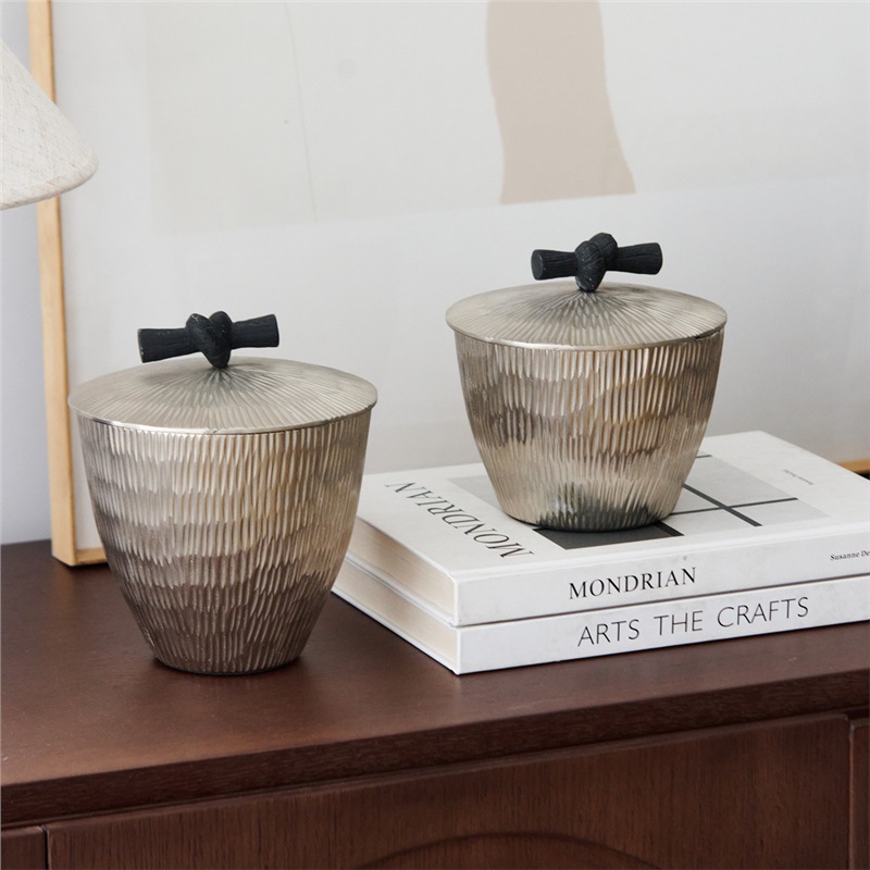 Decor Lighting India - India lichte luxe zilveren lijntjes textuur