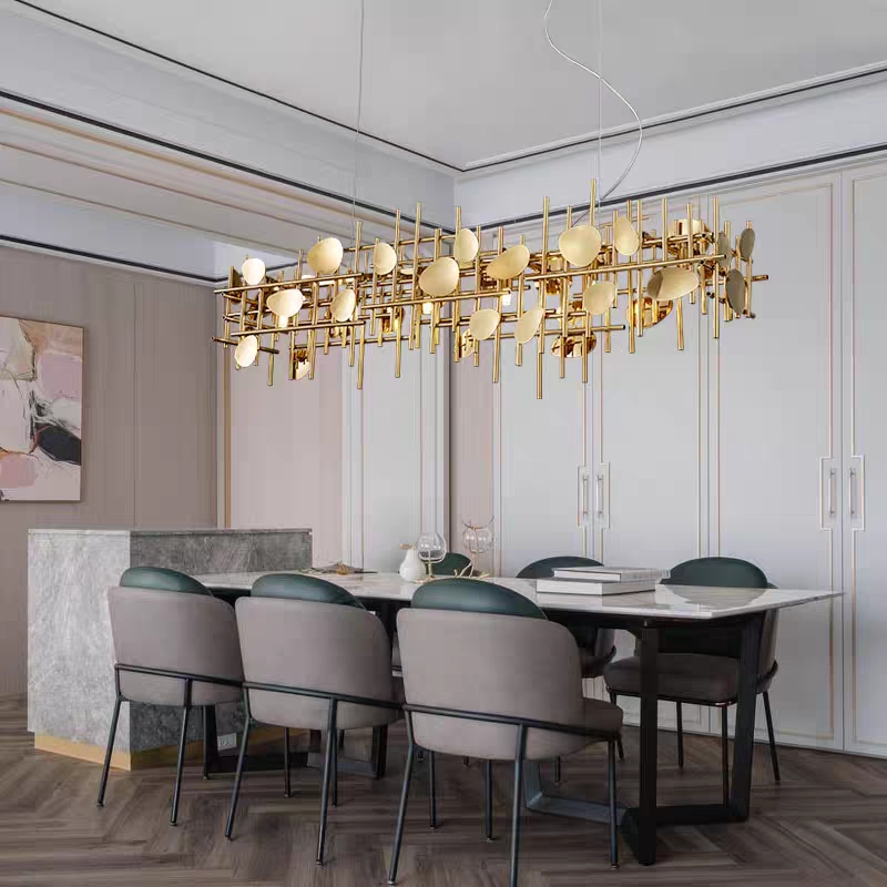 Lighting Home Decor Ideas - Designer Deco Idee Geometrische Lijnen Hanglampen