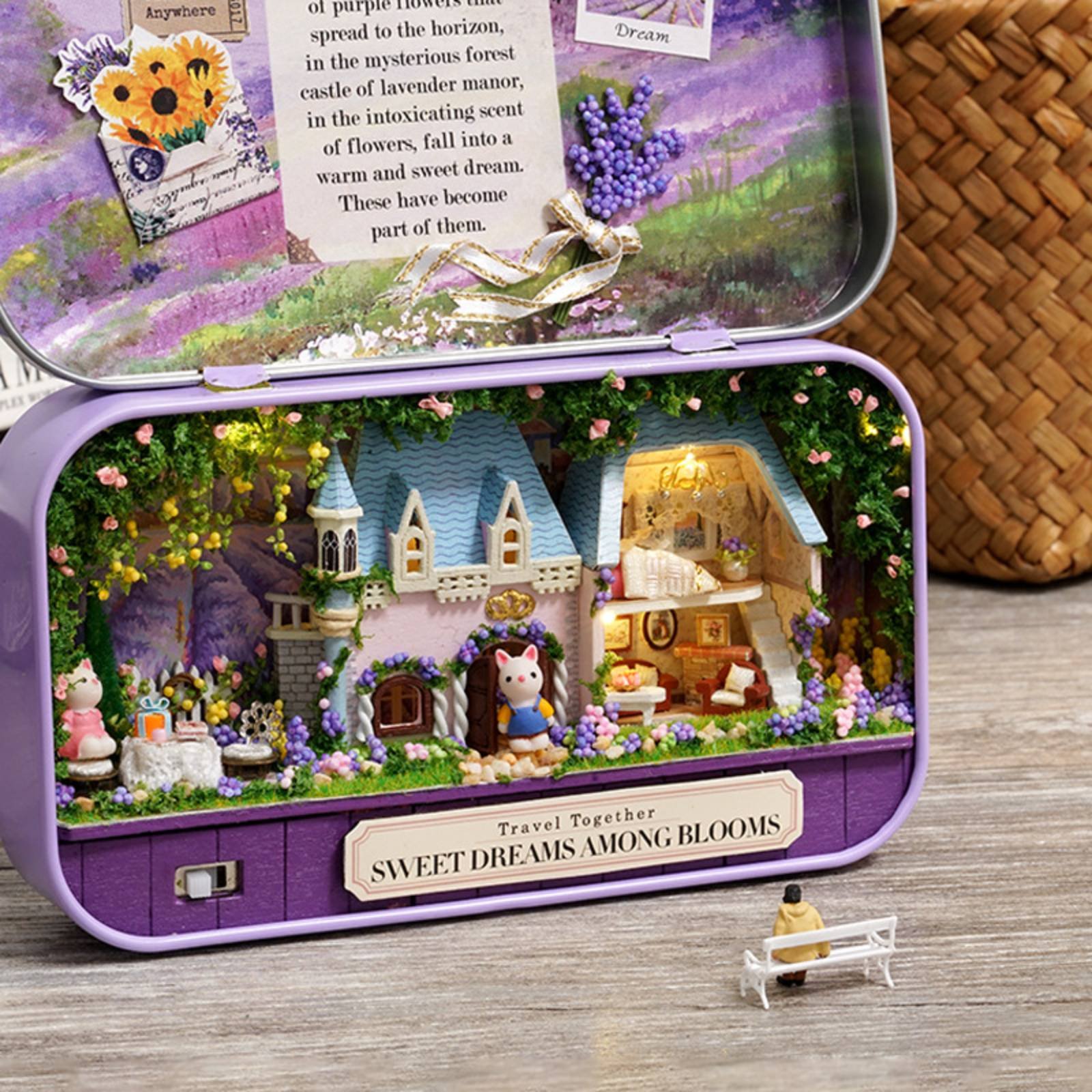 Lighting Home Decor Ideas - Box Theater Model Cadeau-idee DIY Poppenhuis
