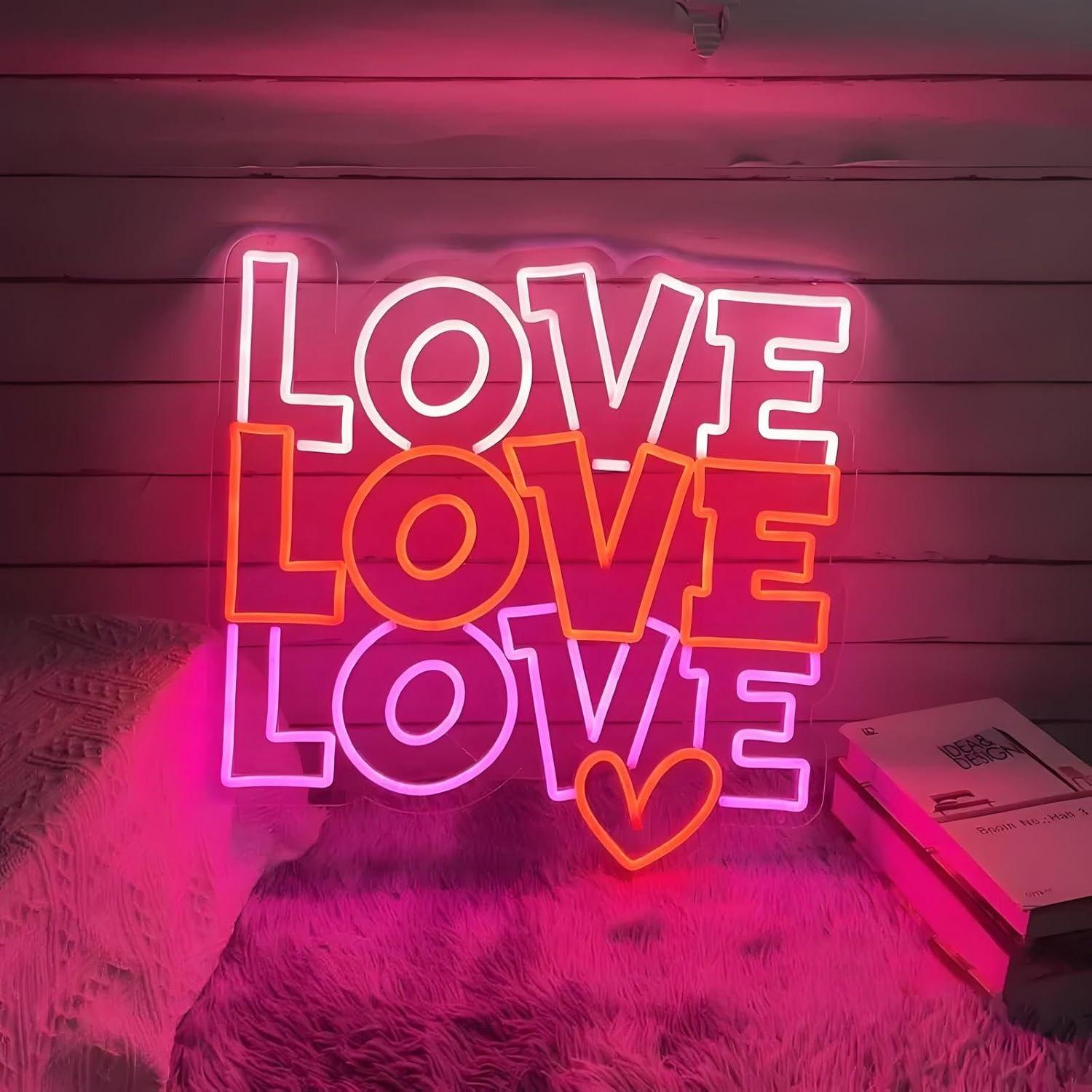 Lighting Decor Wedding - Liefdes Neon Sign USB Dimbare LED