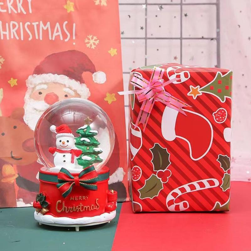 Decor Timeless Lighting - Snowman Crystal Ball Holiday Decoratie met