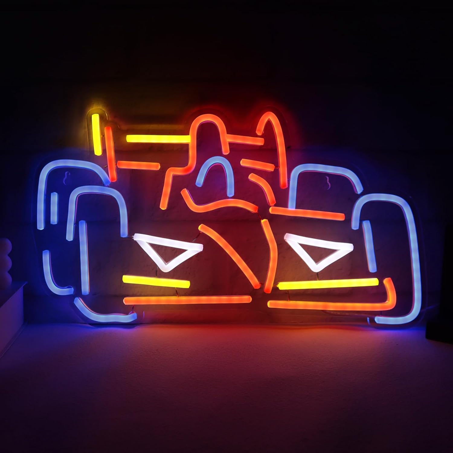 Decor Kart Lighting - Formule Auto 'S Neon Borden Go