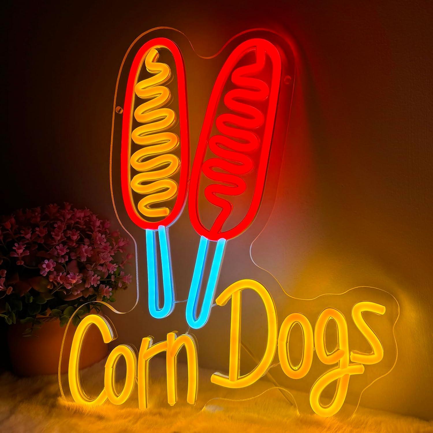 Lighting Decor Wedding - Maïsbroodje Neonbord Snack USB Dimbare LED