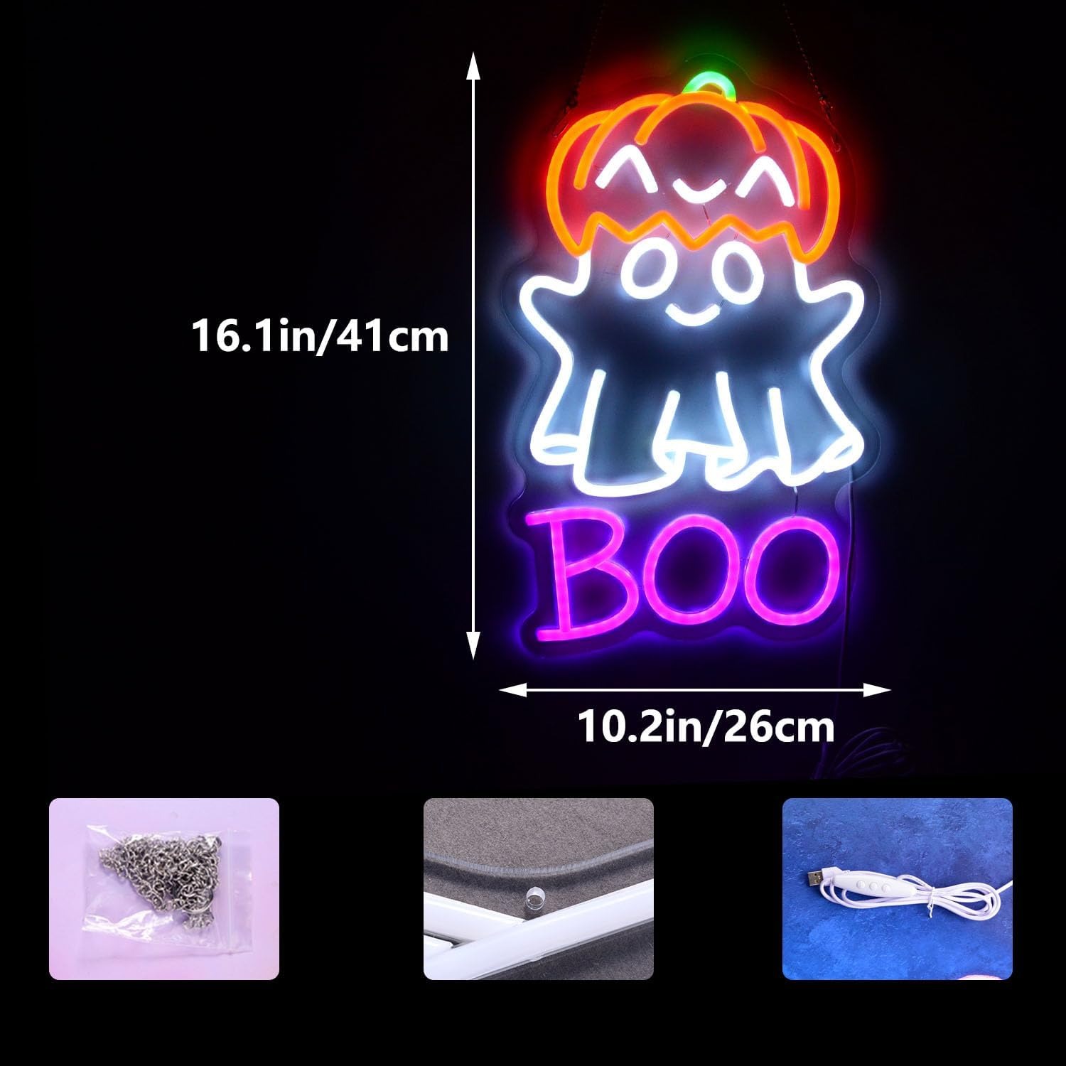 Leuke Ghost Pumpkin Hat BOO LE - Home Decor Lighting Tricks recensie en prijs