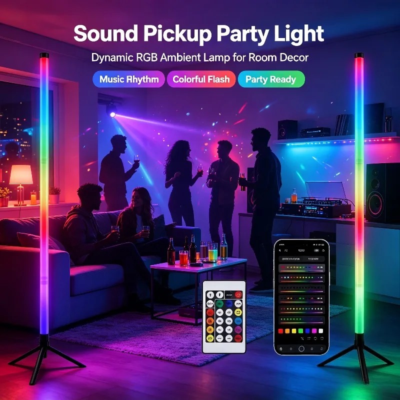 2-pack RGB LED hoeklamp, 120 c - Lighting Decor Room recensie en prijs