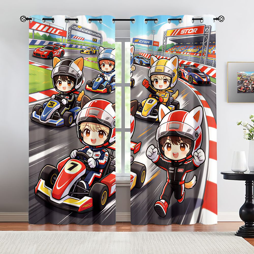 Kart Racing Cartoon Digitale P - Decor Kart Lighting recensie en prijs