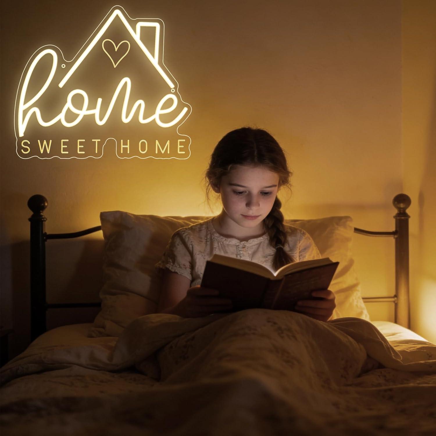 Zoet Thuis Neonbord USB Dimbar - Lighting Decor Room recensie en prijs