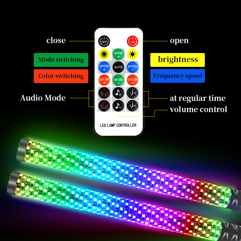 2ft Rgb Vlaggenmast Licht Led  - Decor Kart Lighting recensie en prijs