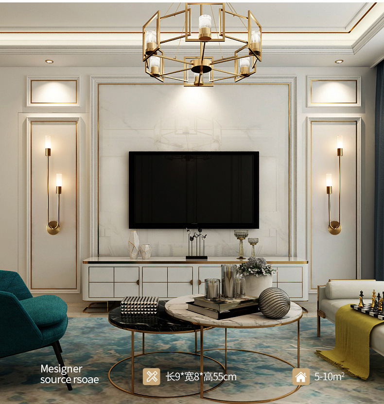 Retro achtergrond woonkamer ga - Lighting Decor Room recensie en prijs