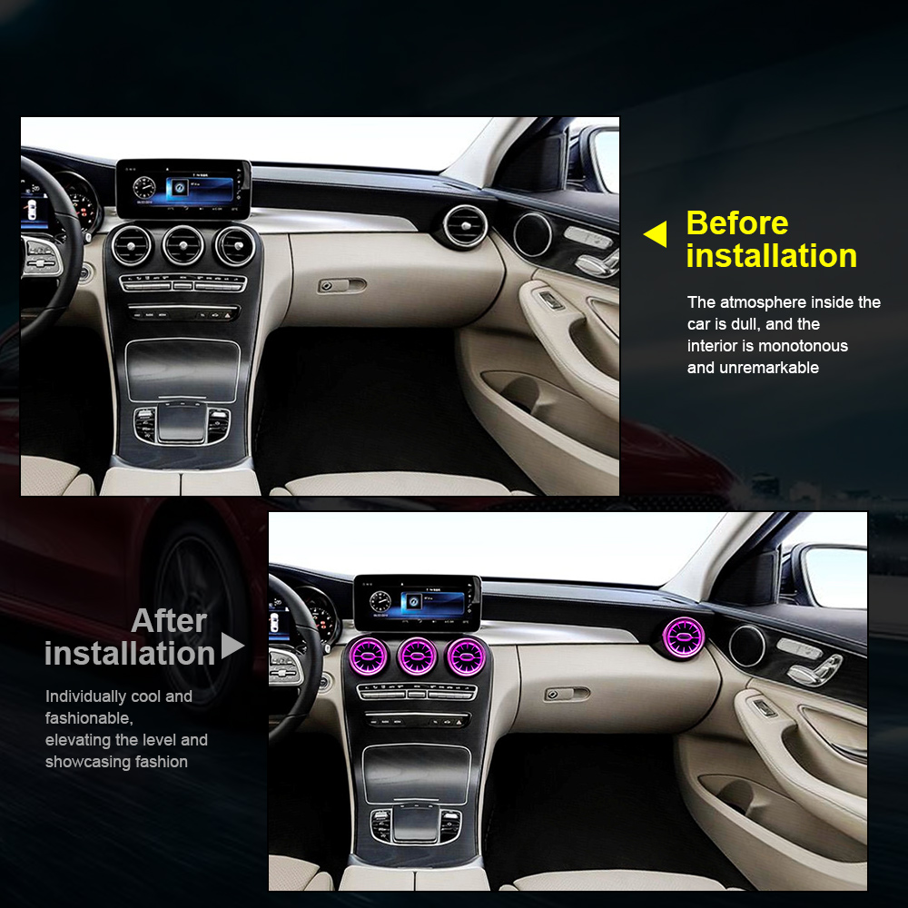 Voor Mercedes Benz W205 C-Klas - Lighting Decor Inc recensie en prijs
