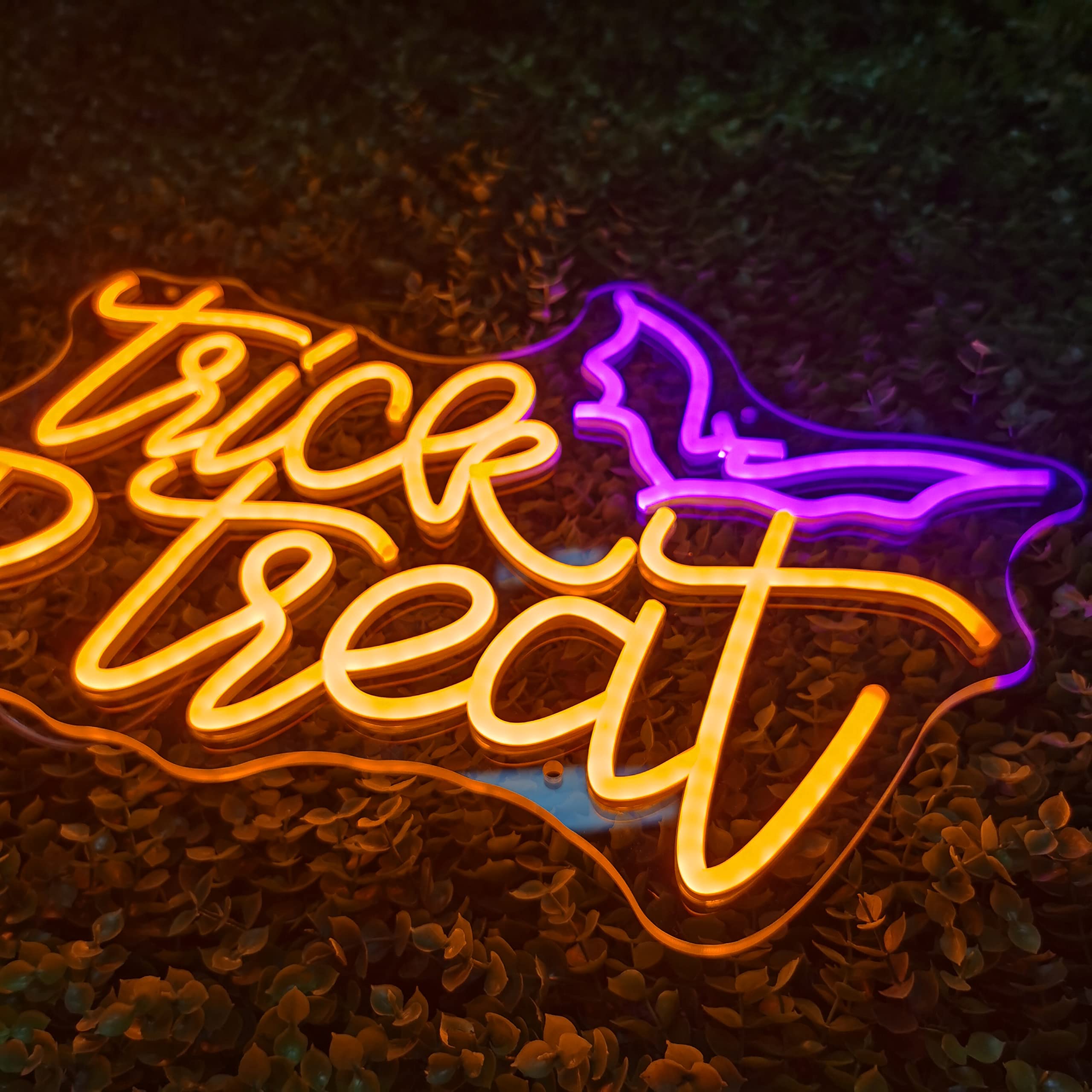Trick or Treat Neonlicht Hallo - Home Decor Lighting Tricks recensie en prijs