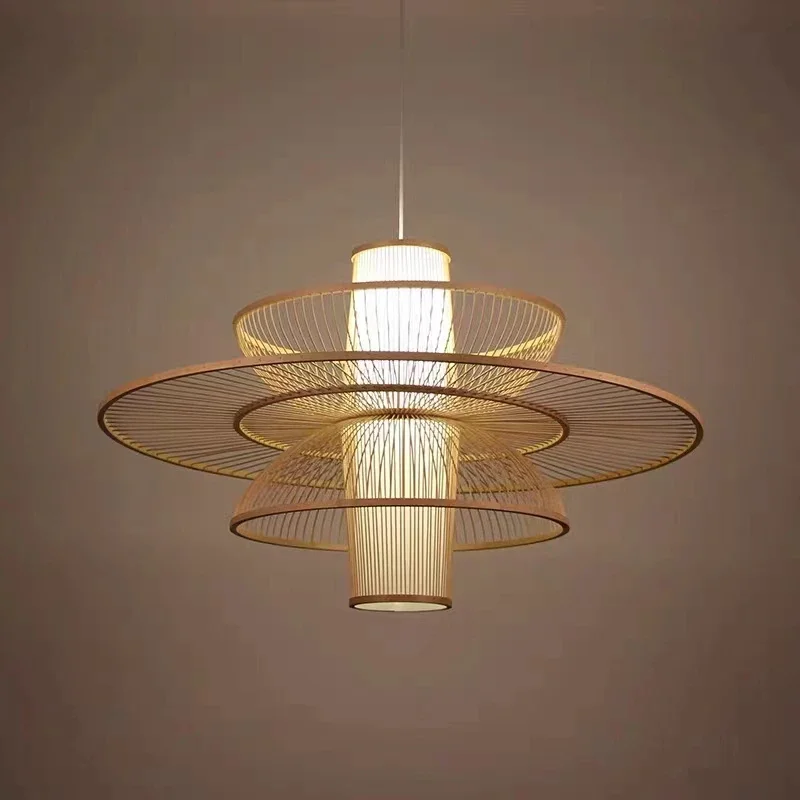 Landelijke handgemaakte bamboe - Japanese Lighting Decor recensie en prijs