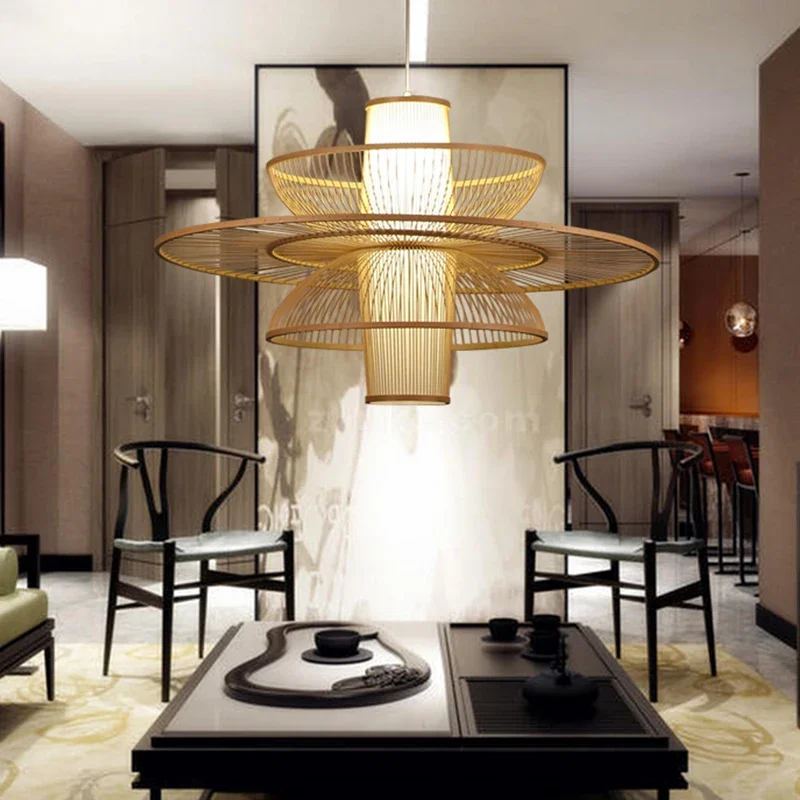 Landelijke handgemaakte bamboe - Japanese Lighting Decor recensie en prijs