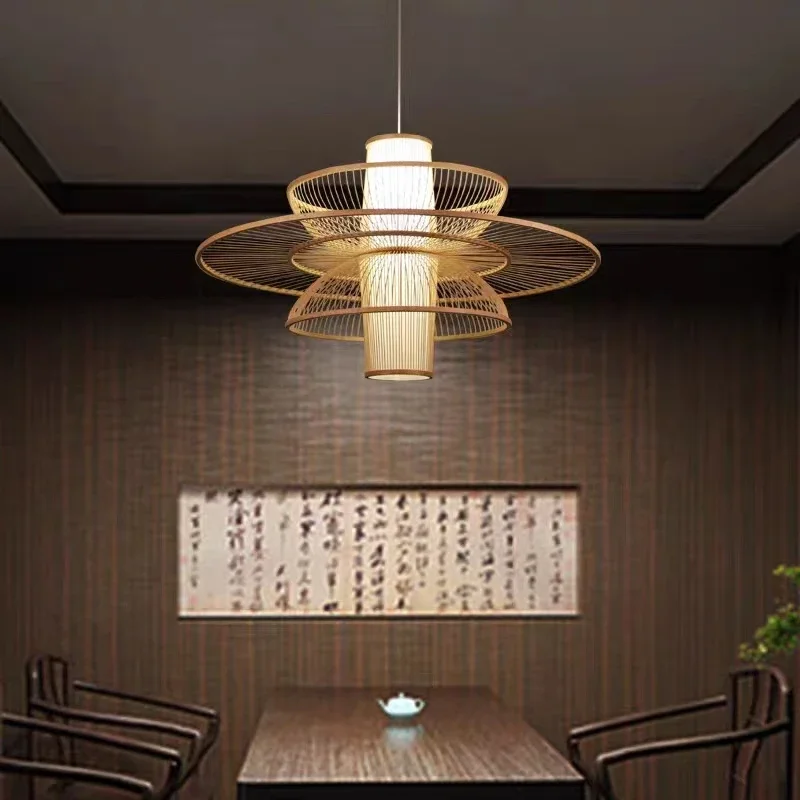 Landelijke handgemaakte bamboe - Japanese Lighting Decor recensie en prijs