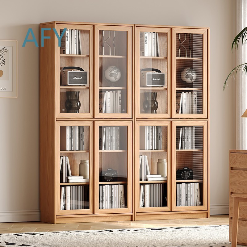 Massief eiken boekenkast met g - Muji Home Storage recensie en prijs