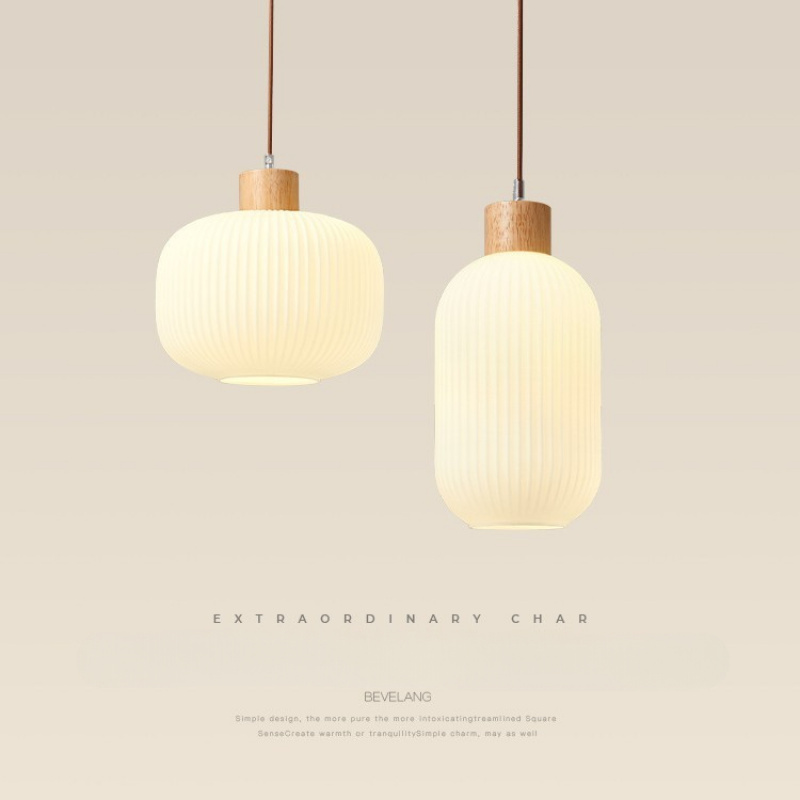 Moderne witte glazen hanglampe - Decor Lighting Fixtures recensie en prijs