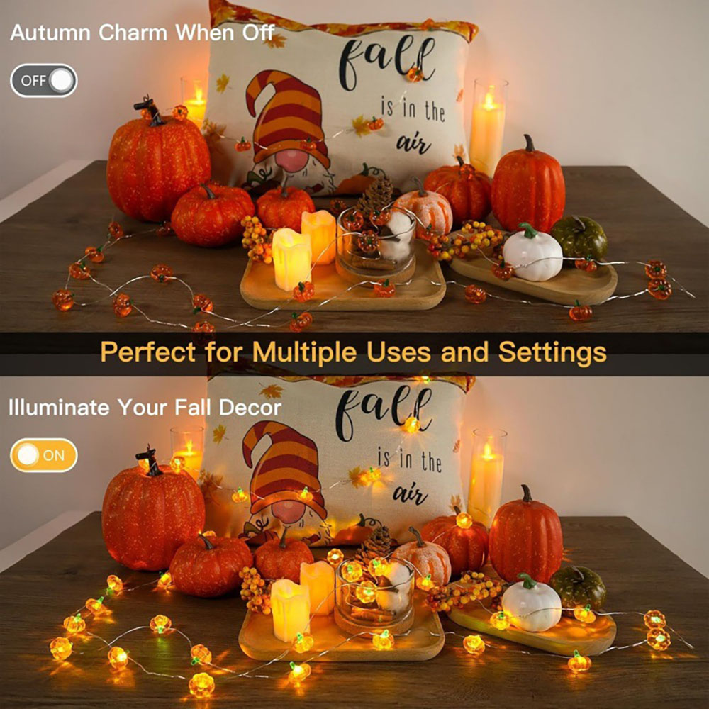 Halloween Pompoen Lichtensling - Home Decor Lighting Tricks recensie en prijs