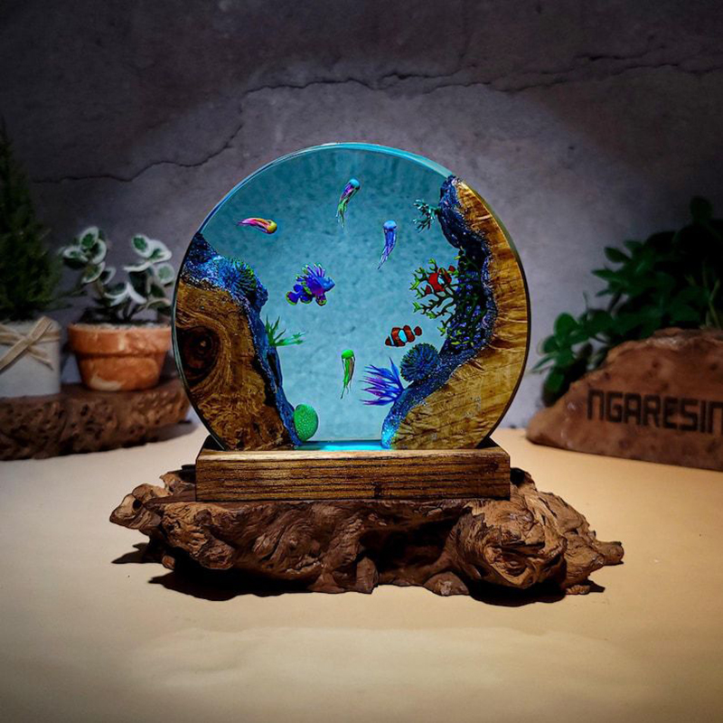 Oceaanaquarium Organisme Hars  - Lighting Decor Wedding recensie en prijs