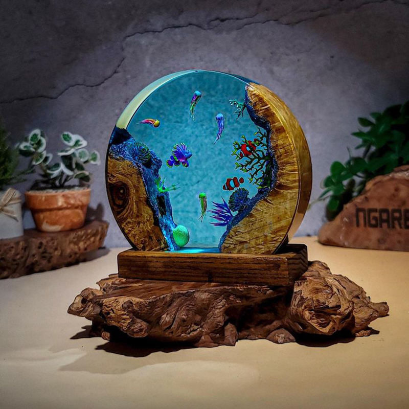 Oceaanaquarium Organisme Hars  - Lighting Decor Wedding recensie en prijs