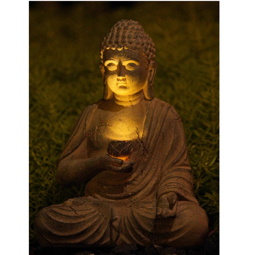 Hars Solar Boeddhabeeld Sculpt - Japanese Lighting Decor recensie en prijs