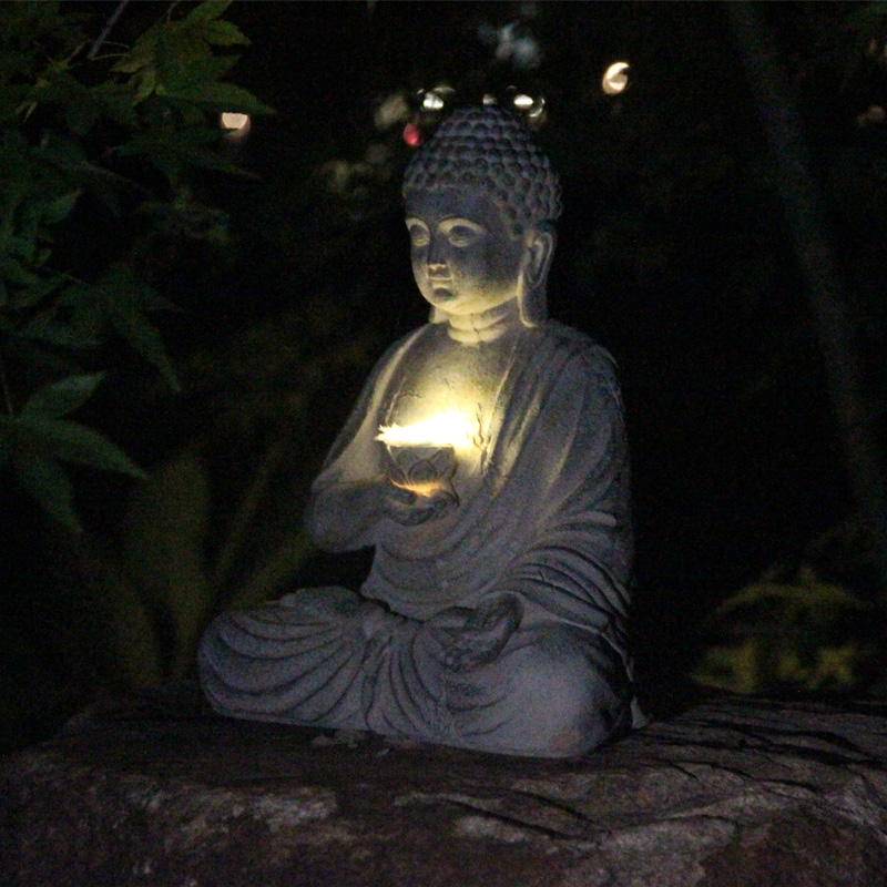 Hars Solar Boeddhabeeld Sculpt - Japanese Lighting Decor recensie en prijs