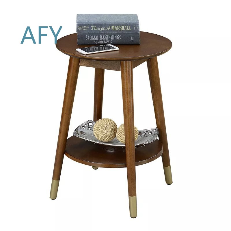 Houten bijzettafel met opbergv - Muji Home Storage recensie en prijs