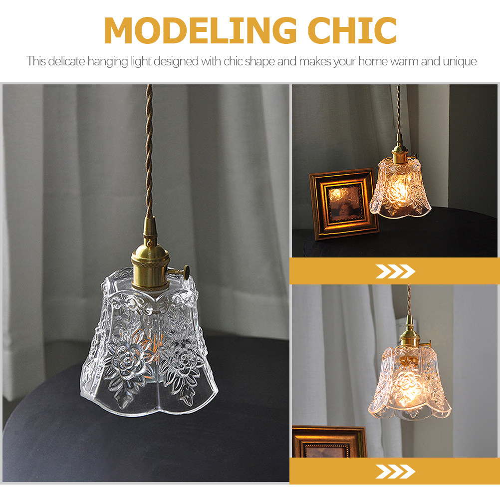 Retro glazen hanglamp, elegant - Lighting Home Decor Ideas recensie en prijs