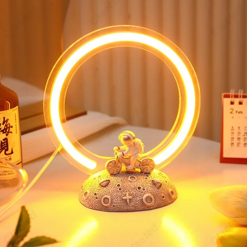 Creatief LED-astronaut-nachtla - Decor Lighting Fixtures recensie en prijs