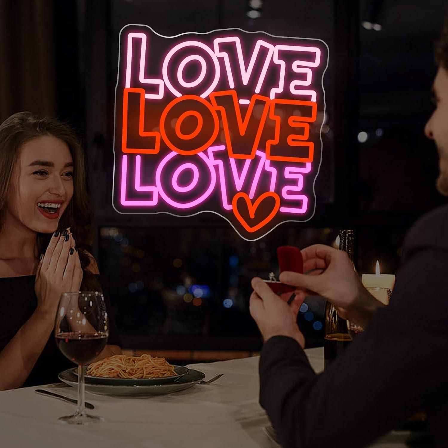 Liefdes Neon Sign USB Dimbare  - Lighting Decor Wedding recensie en prijs