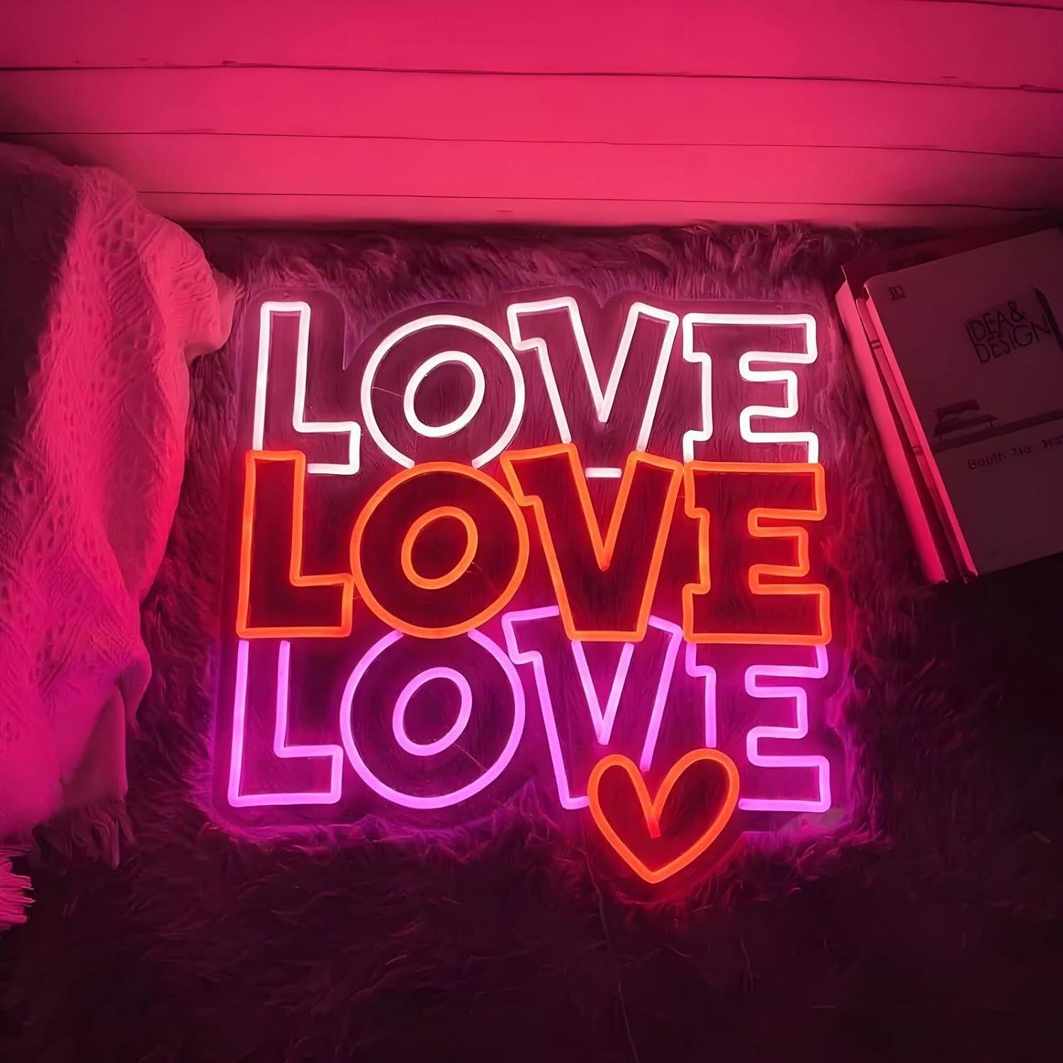 Liefdes Neon Sign USB Dimbare  - Lighting Decor Wedding recensie en prijs