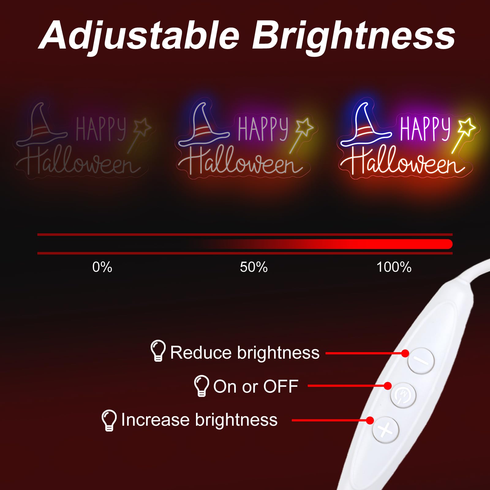 Happy Halloween Bat LED-neonbo - Home Decor Lighting Tricks recensie en prijs