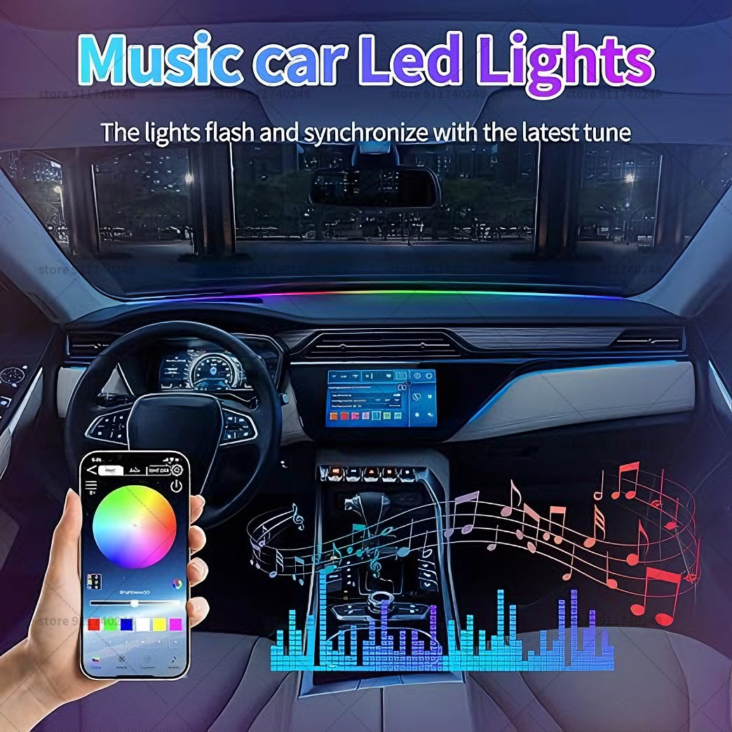 Voor Toyota C-HR autodecoratie - Lighting Decor Inc recensie en prijs