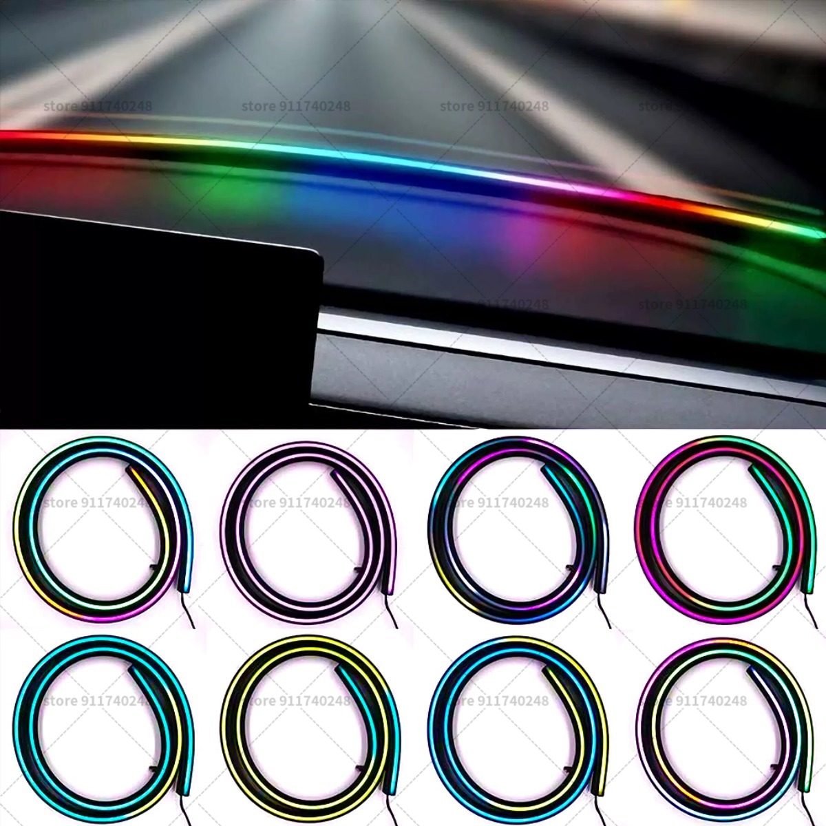 Voor Toyota C-HR autodecoratie - Lighting Decor Inc recensie en prijs