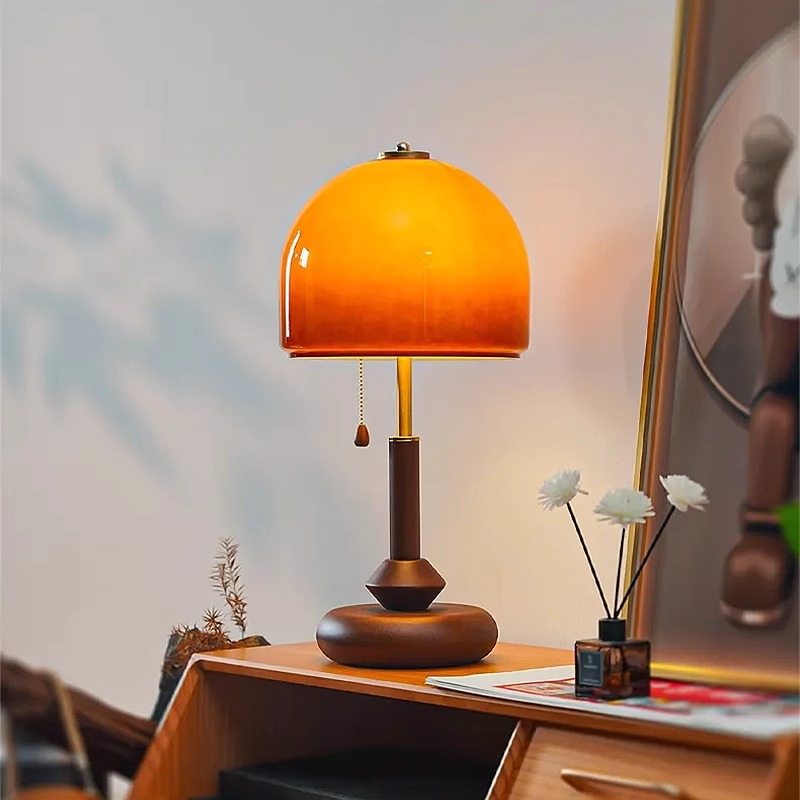 Vintage luxe walnootkleurig gl - Lighting Home Decor Ideas recensie en prijs