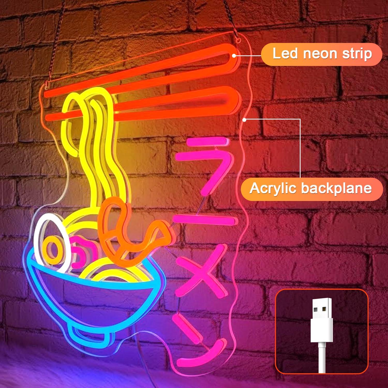 Ramen Neonbord Japanse Noedelk - Lighting Decor Room recensie en prijs