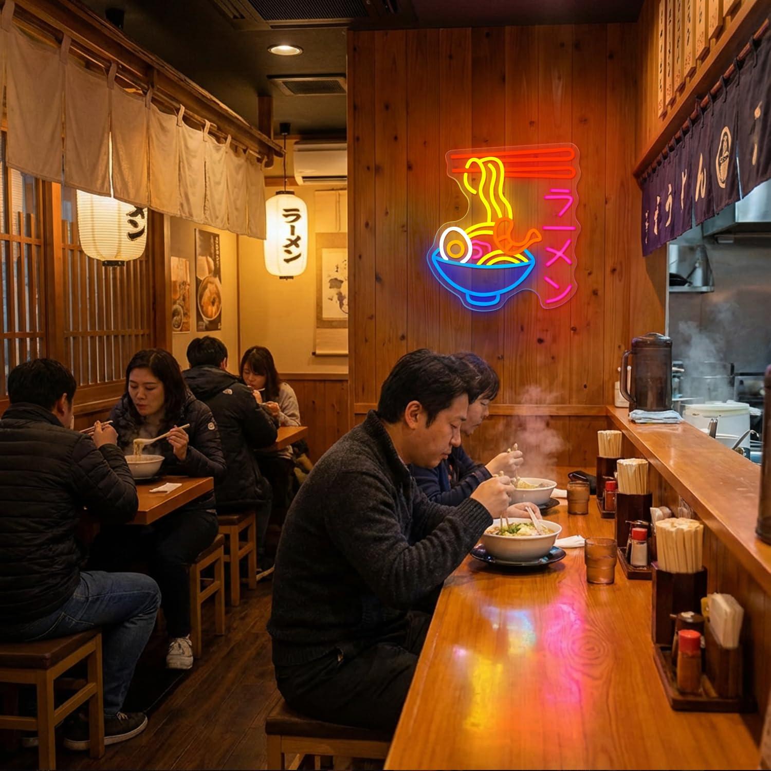 Ramen Neonbord Japanse Noedelk - Lighting Decor Room recensie en prijs