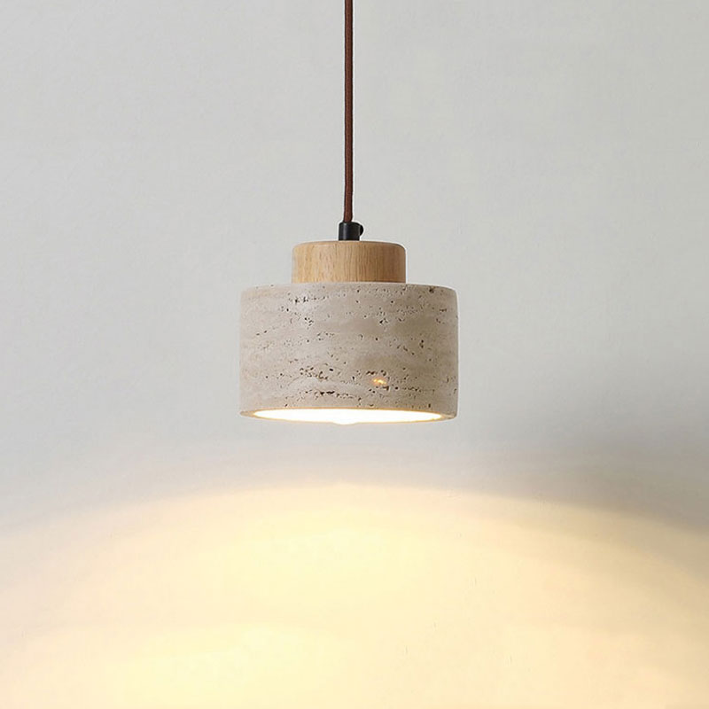 Natuurlijke gele grotsteen han - Japanese Lighting Decor recensie en prijs