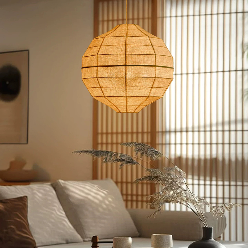 Japanse Wabi Sabi stof E27 han - Japanese Lighting Decor recensie en prijs