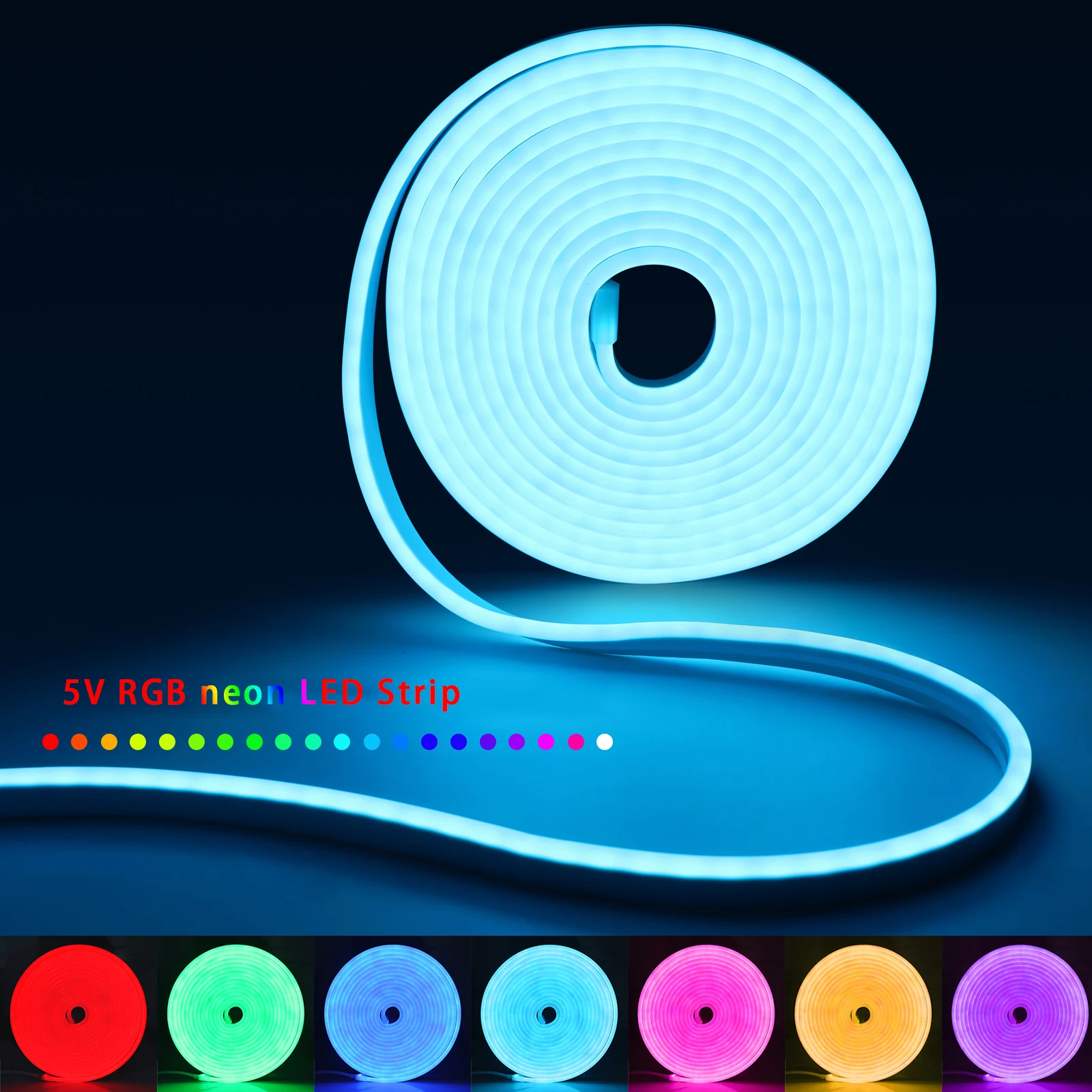 1-5m RGB LED Neon Strip Licht  - Lighting Decor Room recensie en prijs